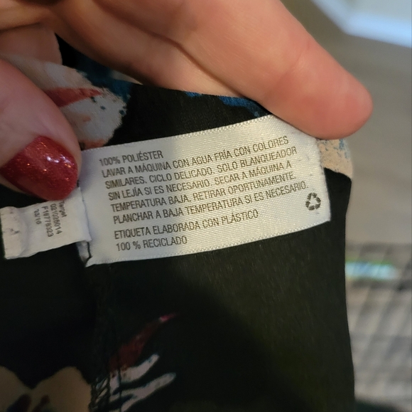 Floral Long Sleeve Blouse - Ava & Viv - 2X - Picture 5 of 5